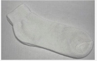 Ankle socks white