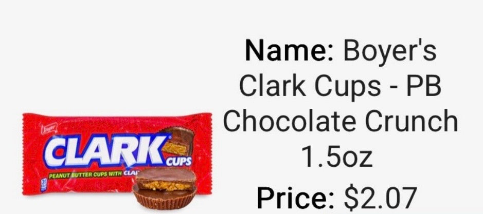 Boyer’s Clark Cups - PB Chocolate Crunch 1.5oz