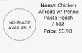 Chicken Alfredo with Penne Pasta Pouch 7.5 oz