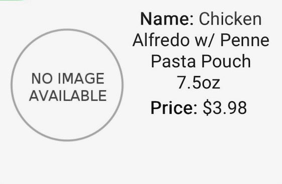 Chicken Alfredo with Penne Pasta Pouch 7.5 oz