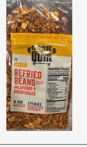 Refried Pinto Jalapeño Green Chili 4oz