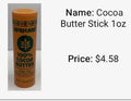 Cocoa Butter Stick 1 oz